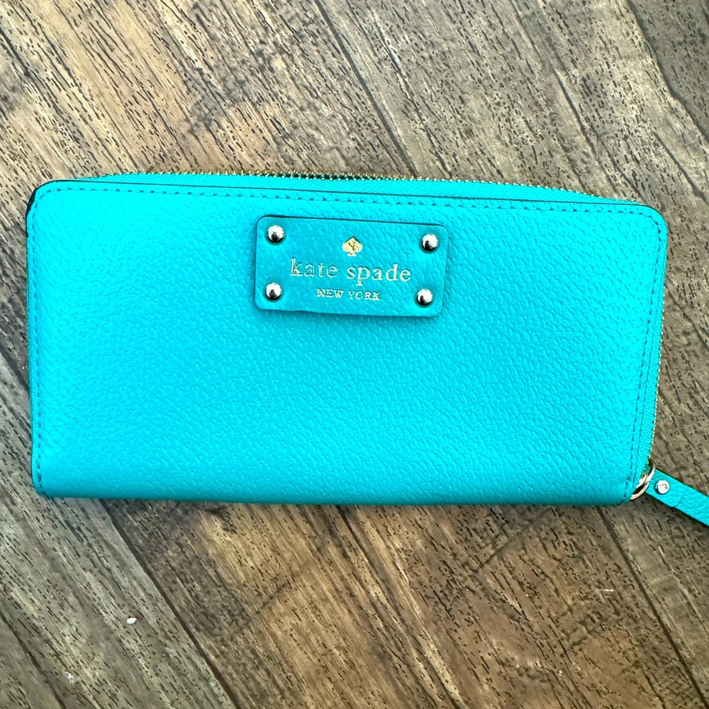 Beautiful Electric Blue Kate Spade Wallet